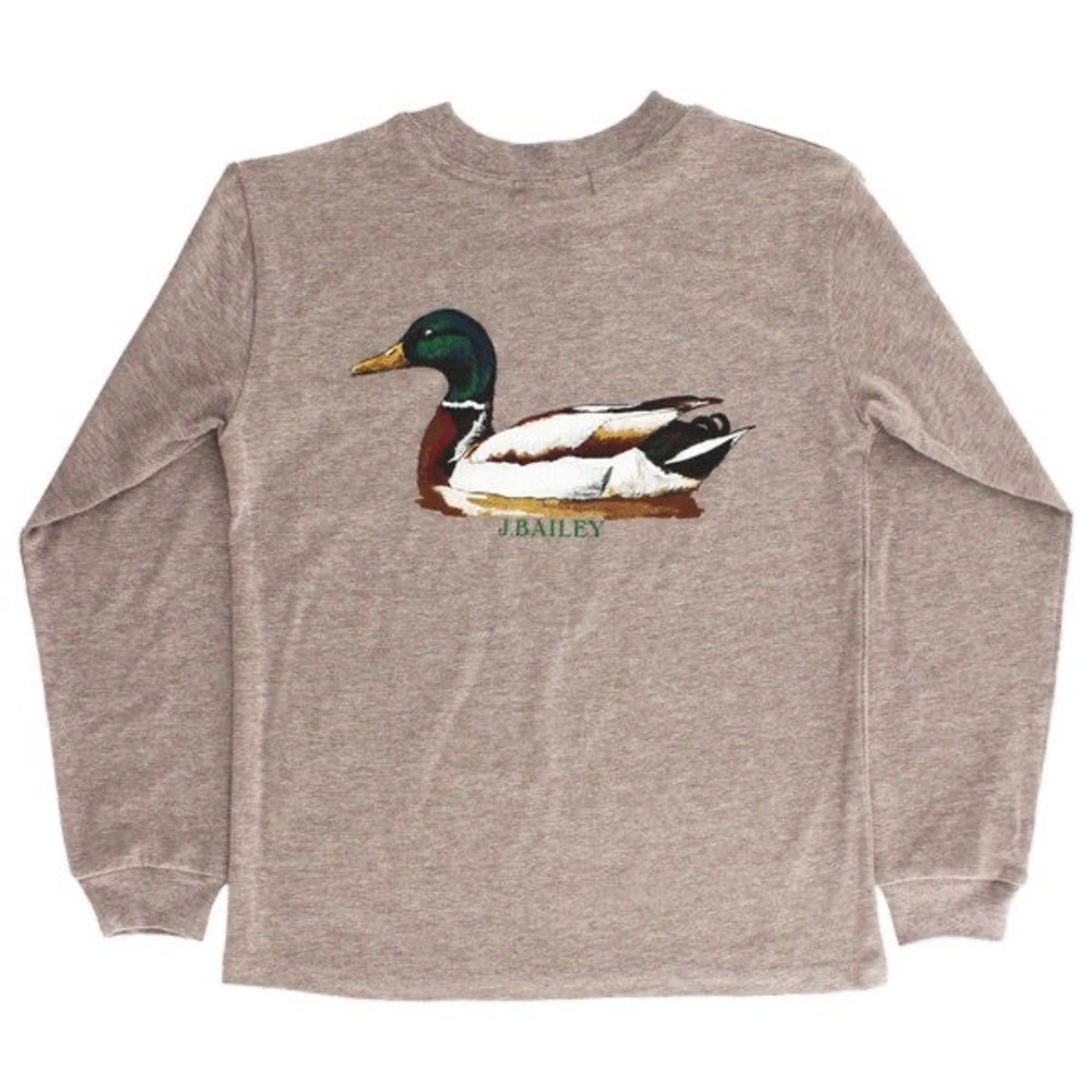 J. Bailey Mallard Logo Long Sleeve Shirt
